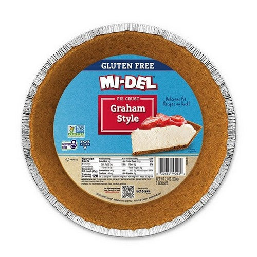 Pie Crust Gf Graham Style 7.1 Oz(Case Of 12) by Midel