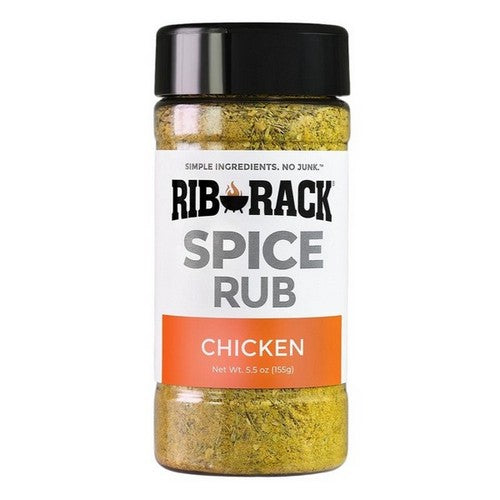 Chicken Spice Rub Seasoning 5.5 Oz(Case Of 6) by Rib Rack