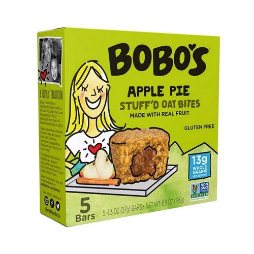 Stuff'D Oat Bites Apple Pie 6.5 Oz by Bobo's Oat Bars
