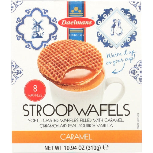 Wafercrml Jmbo Stroopwafe 10.94 Oz(Case Of 8) by Daelmans