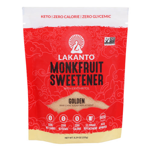 Monkfruit Sweetener Golden 8.29 Oz(Case Of 10) by Lakanto