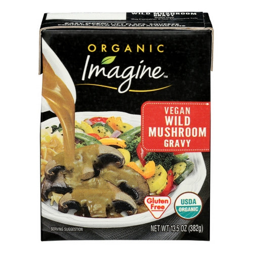 Gravy Mushroom Wild Org Case of 12 X 13.5 Oz by Imagine