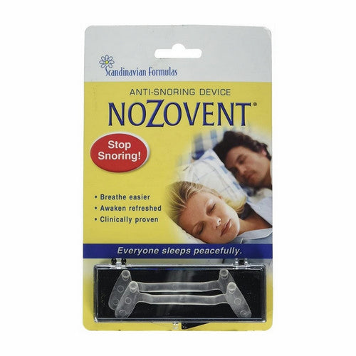 Nozovent Anti-Snoring Device 2 Pieces by Scandinavian Formulas
