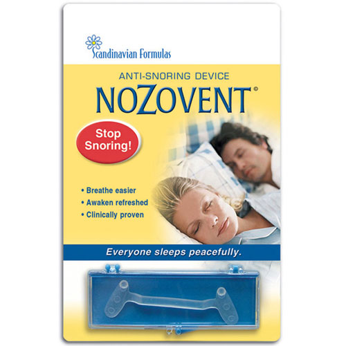 Nozovent Anti-Snoring Device 1 Count by Scandinavian Formulas