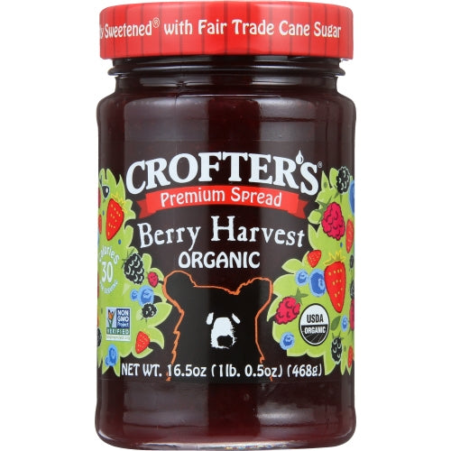 Sprd Frt Berry Harvest 16.5 Oz(Case Of 6) by Crofters