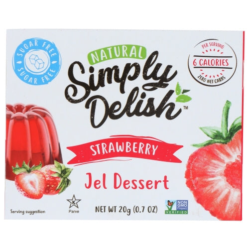 Jel Dessert Strawberry 0.7 Oz by Simply Delish