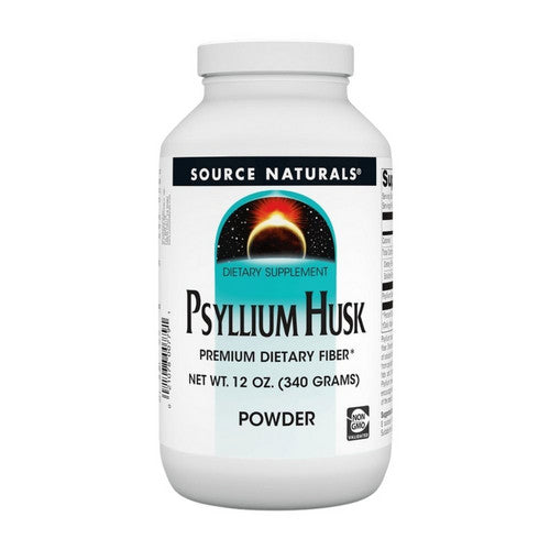 Psyllium Husk Powder 12 oz (340 g) by Source Naturals