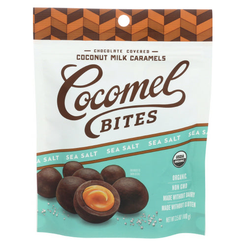 Sea Salt Coconut Milk Caramel Bites 3.5 Oz(Case Of 6) by Cocomels