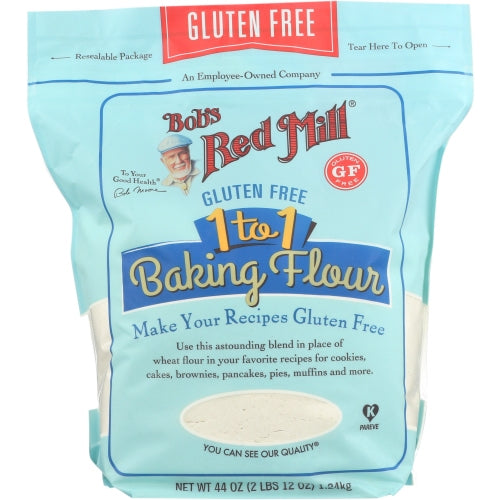 1-To-1 Baking Flour Gluteen Free 44 Oz(Case Of 4) by Bobs Red Mill