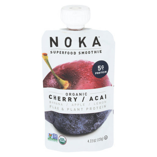 Smoothie Cherry Acai 4.22 Oz(Case Of 6) by Noka