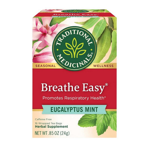 Breathe Easy Tea 16 Bags by Traditional Medicinals