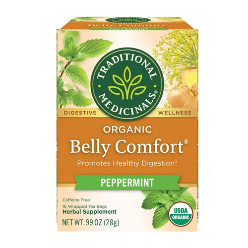 Belly Comfort Peppermint Tea 16 Bags by Traditional Medicinals