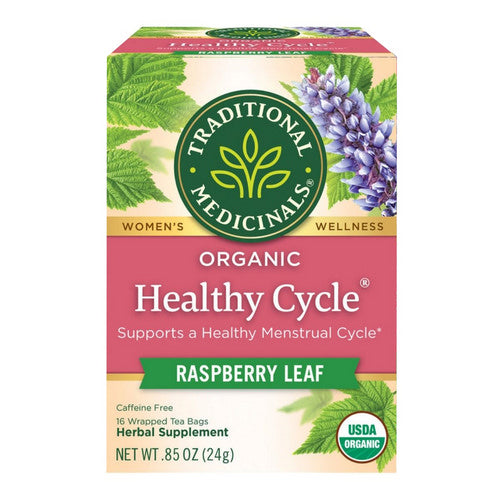 Healthy Cycle Tea 16 Bags by Traditional Medicinals
