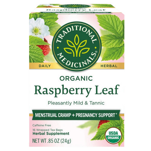 Organic Raspberry Leaf Tea 16 Bags by Traditional Medicinals
