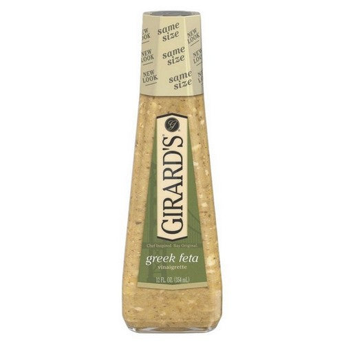 Drssng Greek Feta 12 Oz(Case Of 6) by Girards