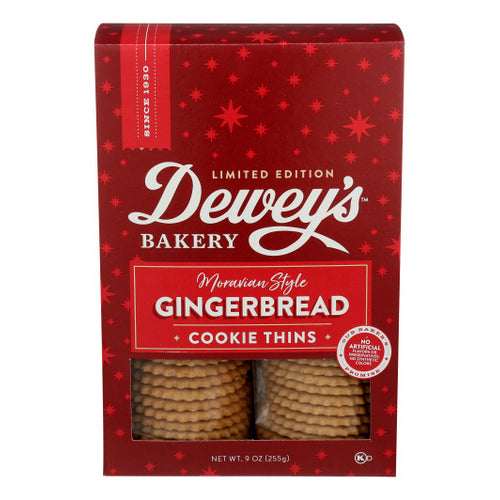 Cookie Gingerbread Mrvian 9 Oz(Case Of 6) by Deweys