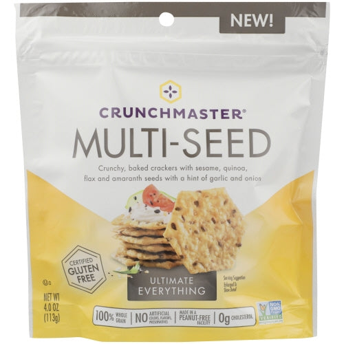 Cracker Mlti Seed Evrythn Case of 12 X 4 Oz by Crunchmaster