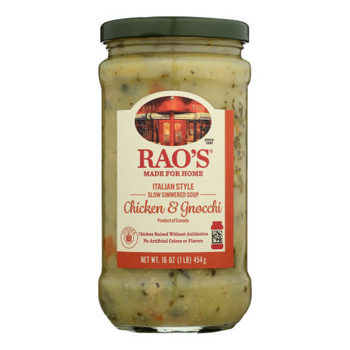 Specialty Food Soup Chicken Gnocchi 16 Oz(Case Of 6) by Rao's