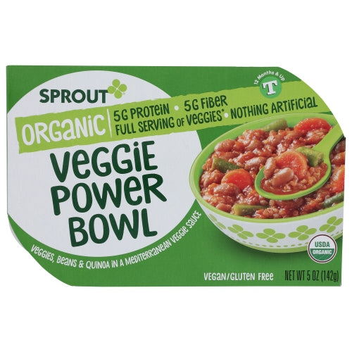Meal Bowl Toddler Veggie 5 Oz(Case Of 8) by Sprouts