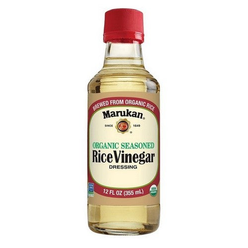 Vinegar Rice Ssnd Org 12 Oz(Case Of 6) by Marukan