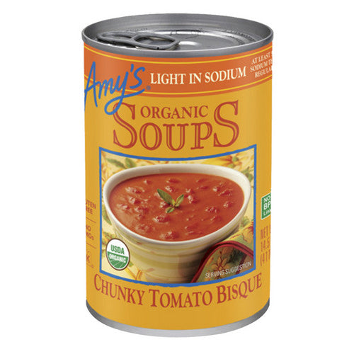 Organic Chunky Tomato Bisque Soup 14.5 Oz(Case Of 12) by Amys