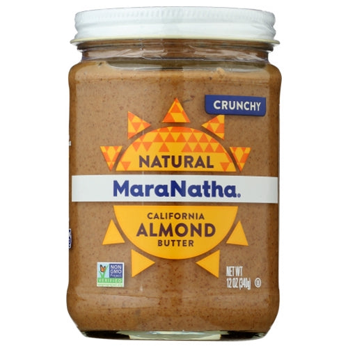 Nut Bttr Almnd Nostir Crnchy 12 Oz(Case Of 6) by Maranatha