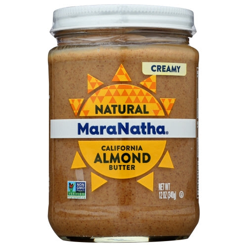Nut Bttr Almnd Nostir Crmy 12 Oz(Case Of 6) by Maranatha