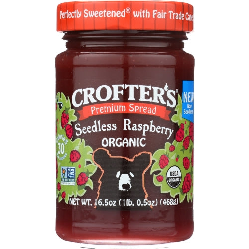 Conserve Rspbry Sdls Org 16.5 Oz(Case Of 6) by Crofters