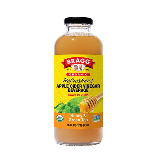 Bev Apple Cider Vngr&Hny 16 Oz(Case Of 12) by Bragg
