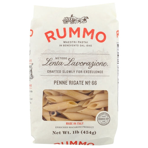 Pasta Penne Rigate 16 Oz(Case Of 12) by Rummo