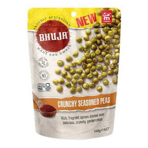Crunchy Seasoned Peas 7 Oz(Case Of 6) by Bhuja