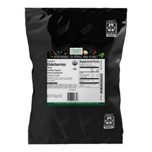 Organic Whole Elder European Berries 16 Oz by Frontier Coop