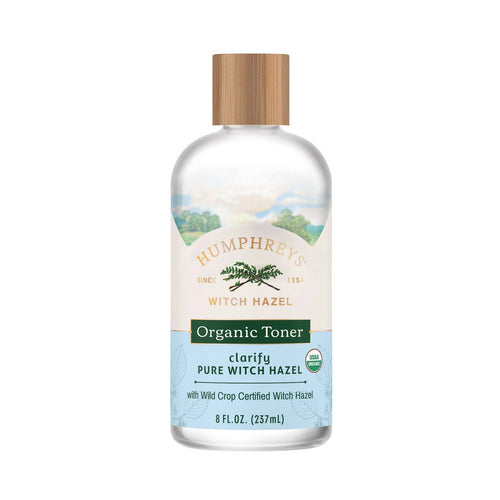 Organic Witch Hazel Pure 8 Oz by Humphreys Homeopathic Remedies