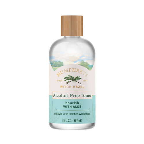 Witch Hazel Alcohol Free Nourish with Aloe 8 Oz by Humphreys Homeopathic Remedies