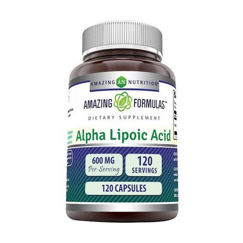 Amazing Formulas Alpha Lipoic Acid 120 Caps by Amazing Nutrition