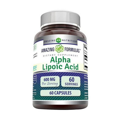Amazing Formulas Alpha Lipoic Acid 60 Caps by Amazing Nutrition