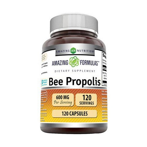 Amazing Formulas Bee Propolis 120 Caps by Amazing Nutrition