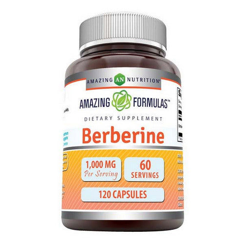 Amazing Formulas Berberine 120 Caps by Amazing Nutrition