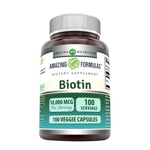 Amazing Formulas Biotin 100 Caps by Amazing Nutrition