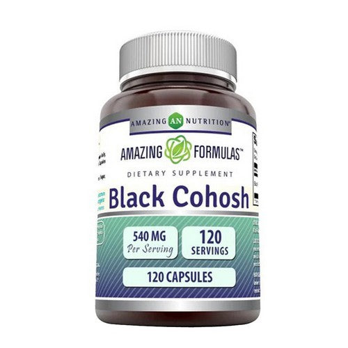 Amazing Formulas Black Cohosh 120 Caps by Amazing Nutrition