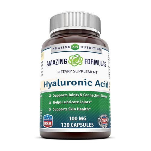 Amazing Formulas Hyaluronic Acid 120 Caps by Amazing Nutrition
