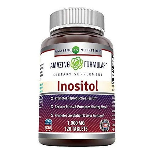 Amazing Formulas Inositol 120 Tabs by Amazing Nutrition