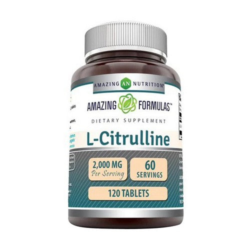 Amazing Formulas L-Citrulline 120 Tabs by Amazing Nutrition