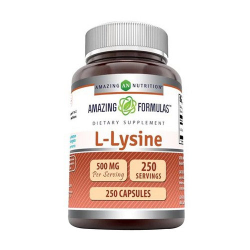 Amazing Formulas L-Lysine 250 Caps by Amazing Nutrition