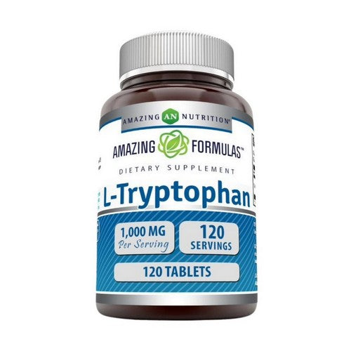 Amazing Formulas L-Tryptophan 120 Tabs by Amazing Nutrition