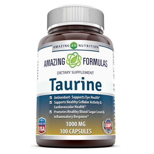 Amazing Formulas Taurine 100 Caps by Amazing Nutrition