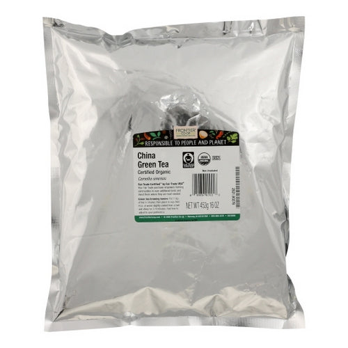 Organic Fair Trade China Green Tea 16 Oz by Frontier Coop