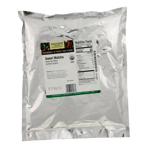 Organic Sweet Matcha Green Tea 16 Oz by Frontier Coop