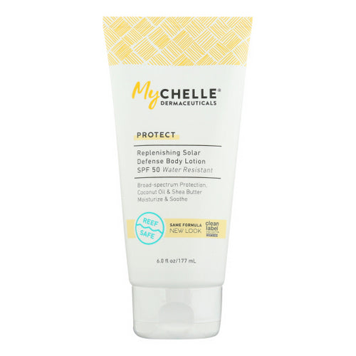 Replenishing Solar Defense Body Lotion SPF 50 6 Oz by MyChelle Dermaceuticals
