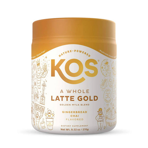 Organic Golden Milky Blend Gingerbread Chai 9.52 Oz by Kos